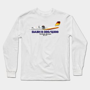 DeHavilland Canada Dash 8-300/Q300 - Tyrolean Airways Long Sleeve T-Shirt